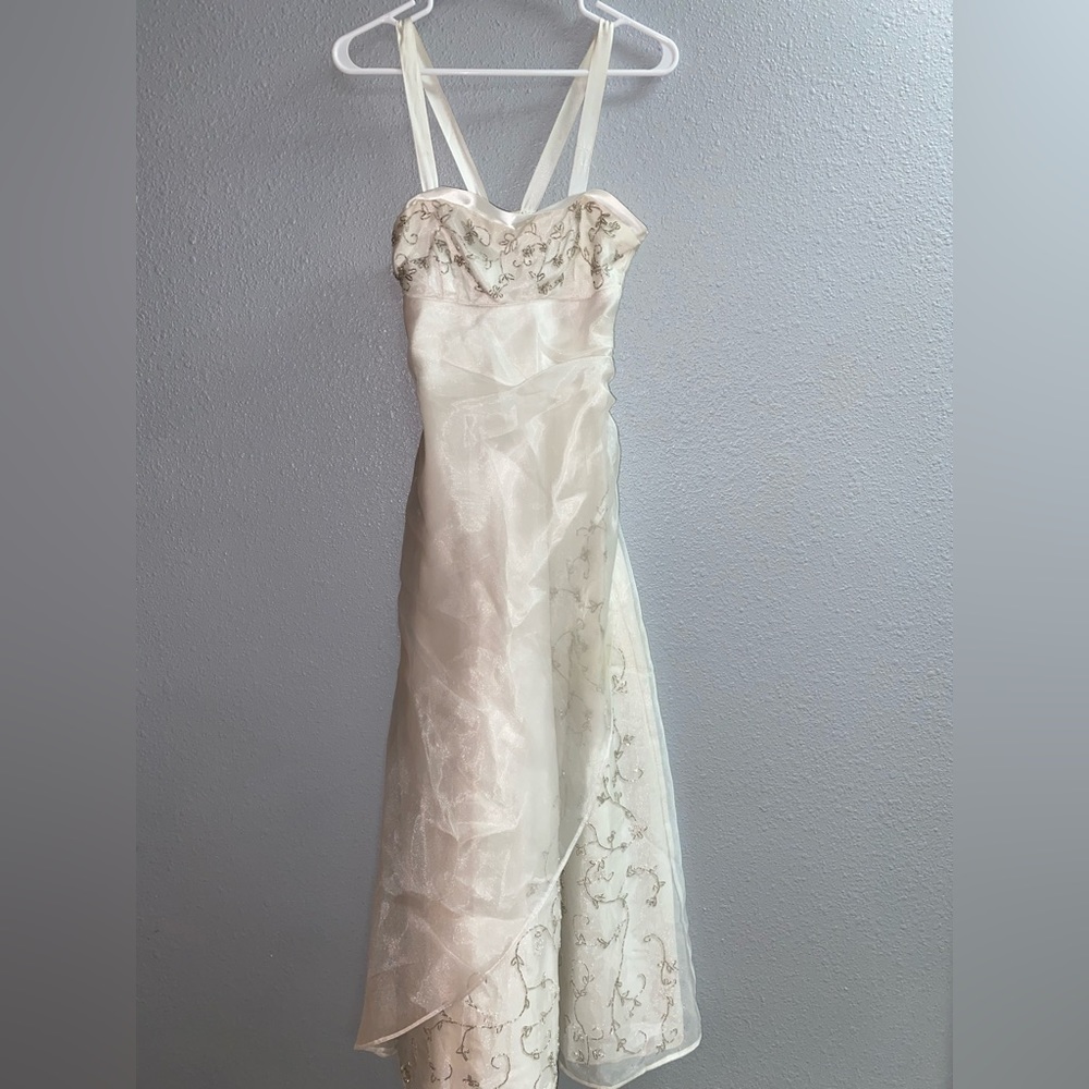 Masquerade Formal Ball Gown White